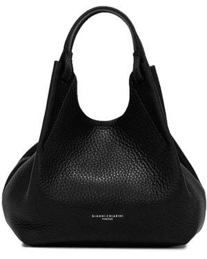 Gianni Chiarini Dua Leather Handbag - Black