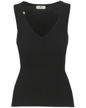 Elisabetta Franchi Top - Black