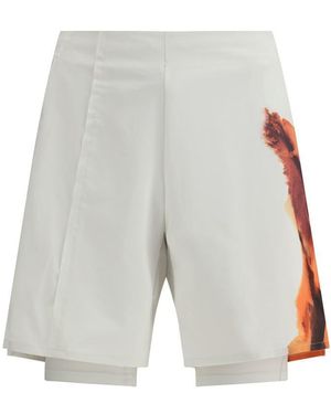 Y-3 Bermuda Shorts - White