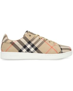 Burberry Sneakers Set Check - Natural