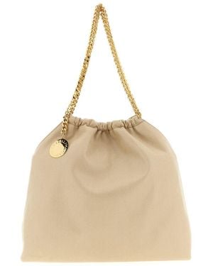 Stella McCartney 'Falabella Drawstring' Shoulder Bag - Natural