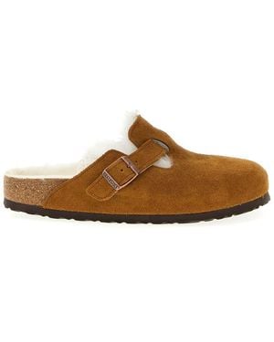 Birkenstock 'Boston' Sabots - Brown