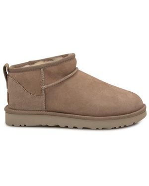 UGG Shoe W Classic Ultra Mini - Brown