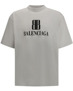 Balenciaga T-Shirts And Polos - Grey