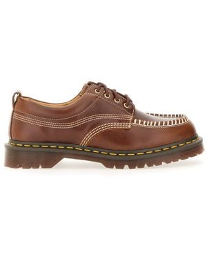 Dr. Martens "Lowell Moc Toe" Shoe - Brown