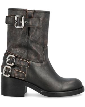Chloé "Dakota" Ankle Boots - Black