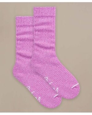 BAM 3/4 Twist Walking Socks - Purple
