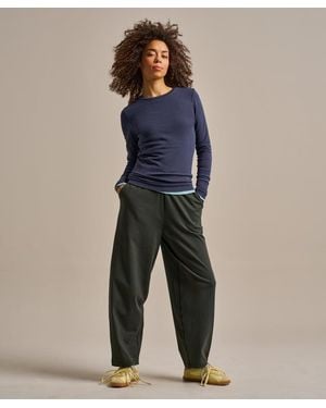 BAM Tulip Yoga Trousers - Blue