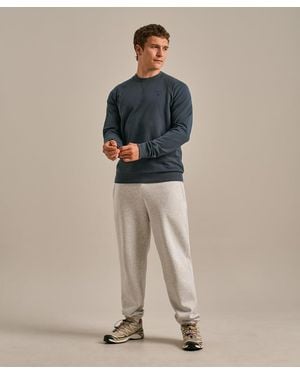 BAM Crew Neck Sweat Top - Natural