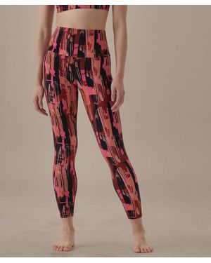 BAM Enduro Sculpting 7/8 Leggings - Red