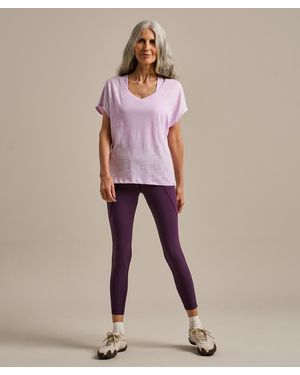 BAM V Neck Relaxed T-Shirt - Natural