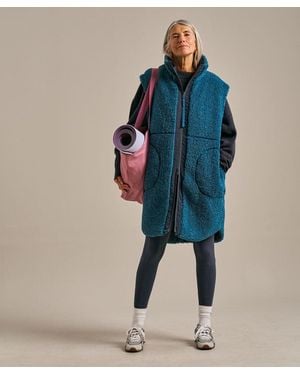 BAM 73 Zero Reversible Longline Gilet - Blue