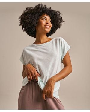 BAM Fluidity Cut Out T-Shirt - Brown