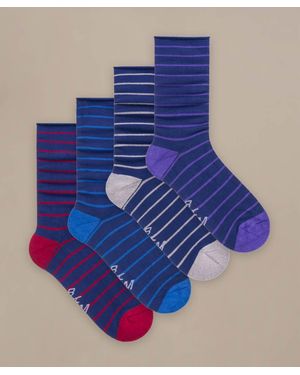 BAM Everyday Roll Top Socks - Blue