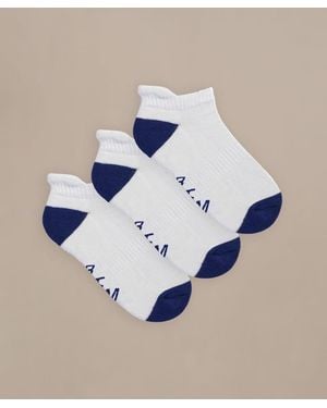 BAM Boo Luxe Trainer Socks - Blue