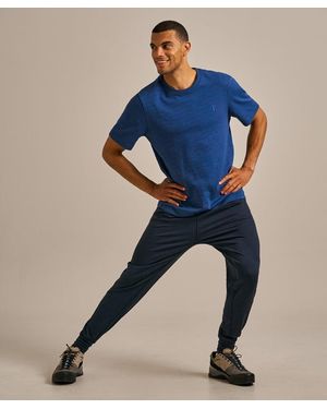 BAM Organic Cotton Slub T-Shirt - Blue