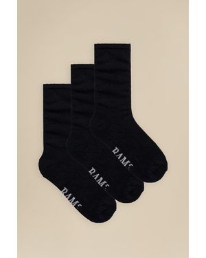 BAM Boo Socks Heavyweight Classics 3 Pairs - Black
