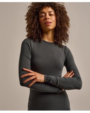 BAM Horizon Luxe Long Sleeve Top - Grey