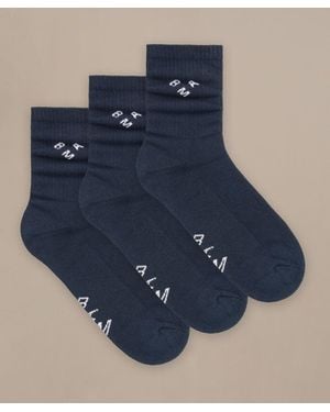 BAM Boo Active Crew Socks - Blue