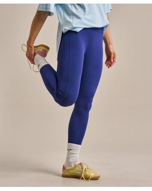 BAM Ultimate Balm High Waisted Leggings - Blue