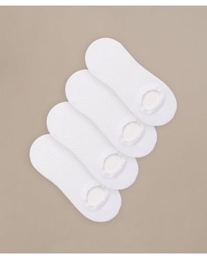 BAM No Show Socks - White