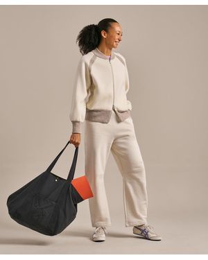 BAM Knitted Bomber Jacket - Natural