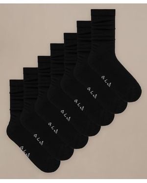 BAM Amazing Every Day Of The Week Boo Socks - Black