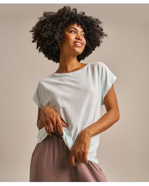 BAM Fluidity Cut Out T-Shirt - Brown