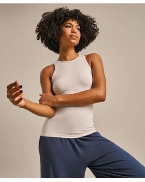 BAM Active Rib Tank Top - Blue