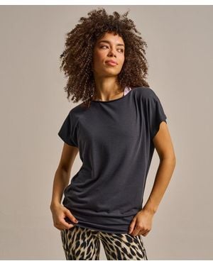 BAM Short Sleeve Flow Top - Blue
