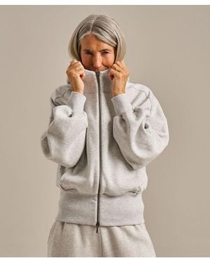 BAM Athletic Zip Through Hoody - Natural