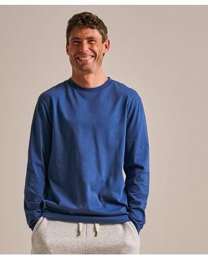 BAM Organic Cotton Twist Yoga Top - Blue