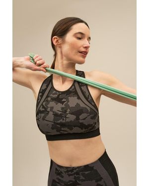 BAM Flexa Seamless Crop Top - Black