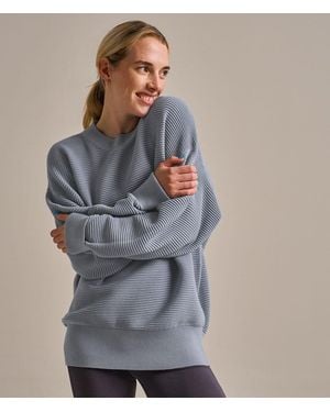 BAM Rib Layering Jumper - Blue
