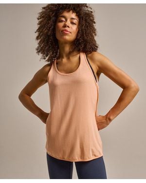 BAM Everyday Energy Pleat Vest - Brown