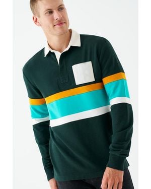 BAM Ashburn Plain Rugby Shirt - Blue
