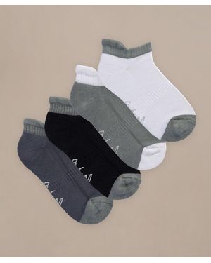 BAM Luxe Trainer Socks - Blue
