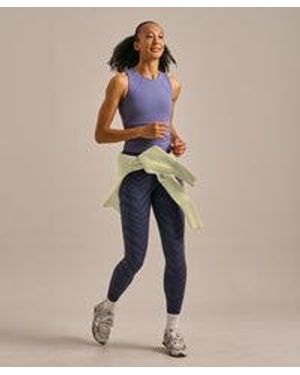 BAM Clothing Seamless High Waist Leggings - Blue