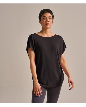 BAM Fluidity Cut Out T-Shirt - Black