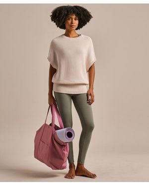 BAM Sleeveless Knitted Flow Top - Natural