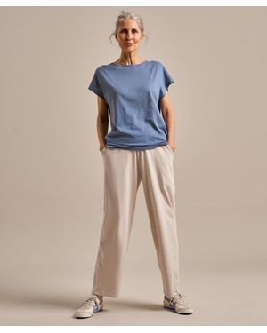 BAM Fluidity Cut Out T-Shirt - Blue