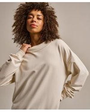 BAM Clothing Studio Sweatshirt Oat Milk - Brown