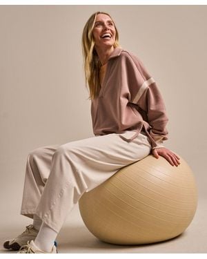 BAM Athletic Collared Sweatshirt - Natural