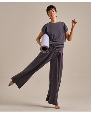 BAM Short Sleeve Flow Top - Natural