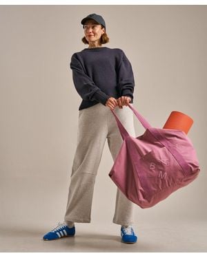 BAM Throw On Knitted Crew Neck Jumper - Blue