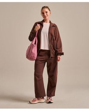 BAM Nurture Sweat Bomber Jacket - Natural