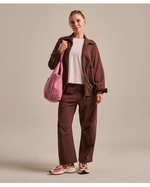 BAM Nurture Sweat Bomber Jacket - Natural