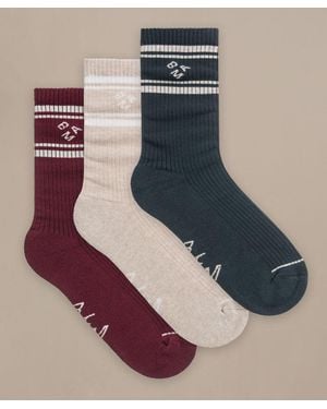 BAM Clothing Bamboo Blend Crew Socks - Multicolour