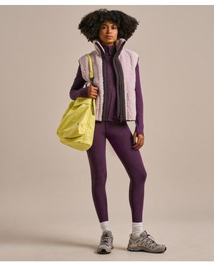 BAM 73 Zero Boxy Fleece Gilet - Natural