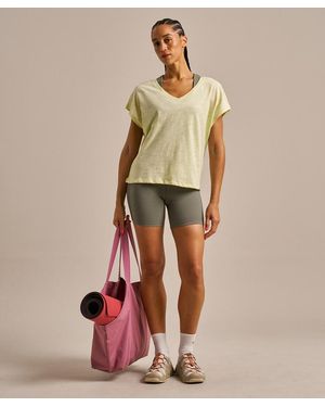 BAM V Neck Relaxed T-Shirt - Natural